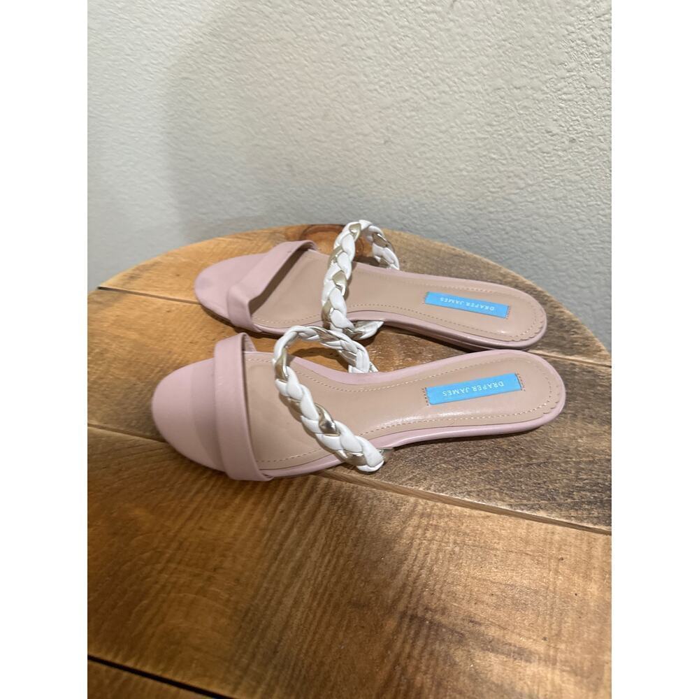 Draper James Braided Ellie Sandals Chambray size 8.5 - Picture 3 of 5